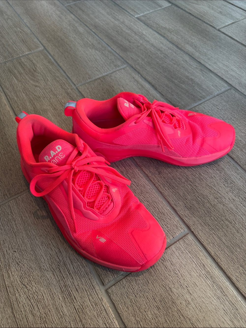 RAD One Women's Neon Pink Athletic Shoes